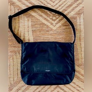 Kate Spade Black Nylon Messenger Bag